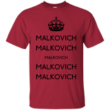 T-Shirts Cardinal / Small Keep Calm Malkovich T-Shirt