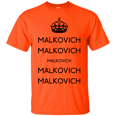T-Shirts Orange / Small Keep Calm Malkovich T-Shirt