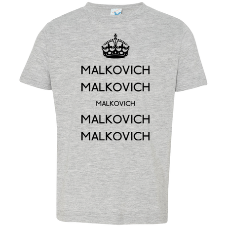 T-Shirts Heather / 2T Keep Calm Malkovich Toddler Premium T-Shirt
