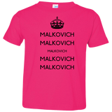 T-Shirts Hot Pink / 2T Keep Calm Malkovich Toddler Premium T-Shirt