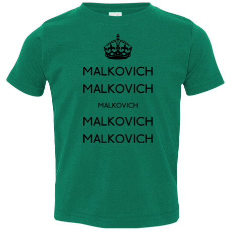 T-Shirts Kelly / 2T Keep Calm Malkovich Toddler Premium T-Shirt