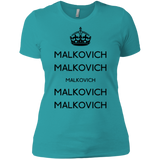 T-Shirts Tahiti Blue / X-Small Keep Calm Malkovich Women's Premium T-Shirt