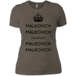 T-Shirts Warm Grey / X-Small Keep Calm Malkovich Women's Premium T-Shirt