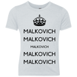 T-Shirts Heather White / YXS Keep Calm Malkovich Youth Triblend T-Shirt