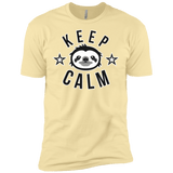 T-Shirts Banana Cream / X-Small Keep Calm Men's Premium T-Shirt