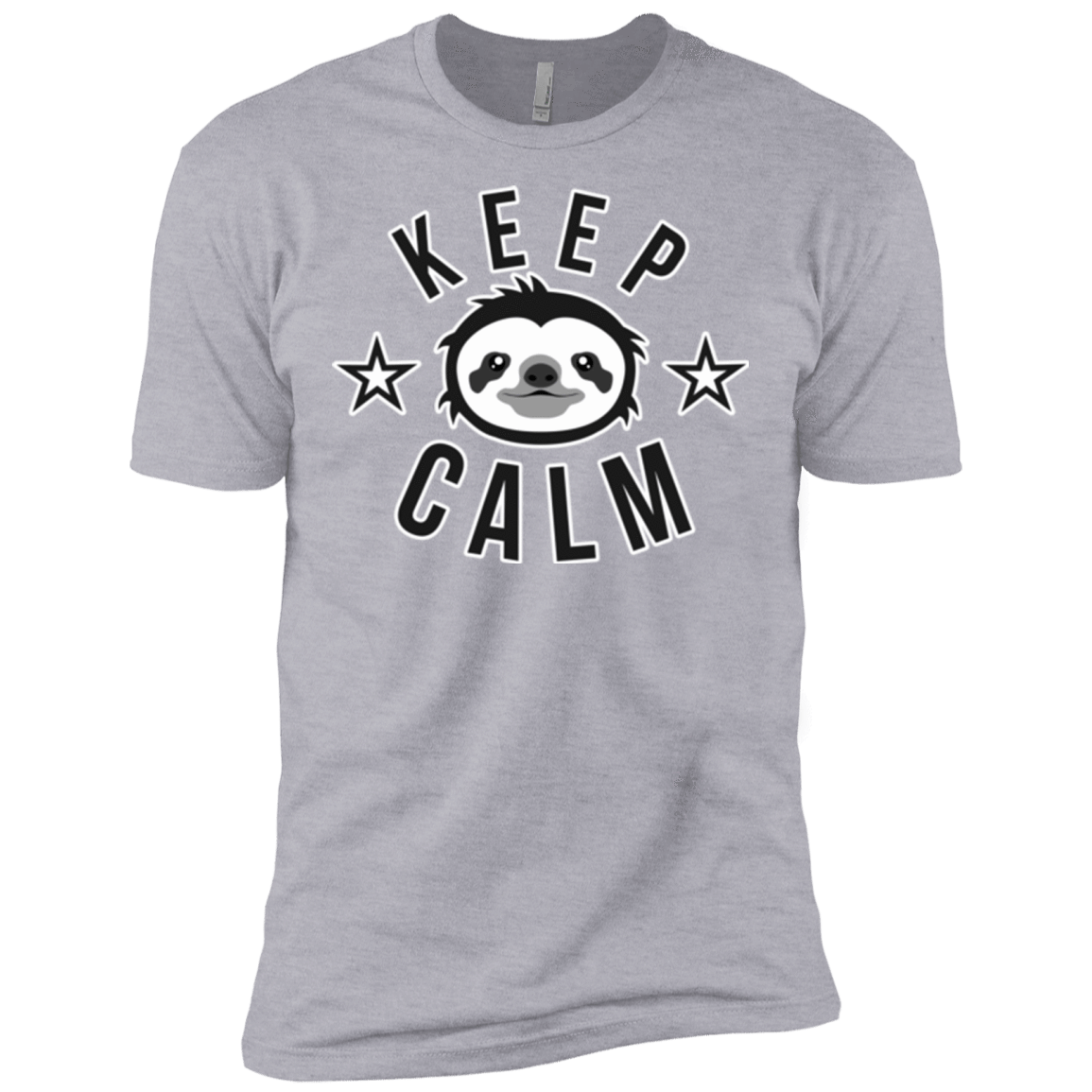 T-Shirts Heather Grey / X-Small Keep Calm Men's Premium T-Shirt
