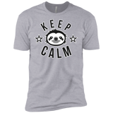 T-Shirts Heather Grey / X-Small Keep Calm Men's Premium T-Shirt