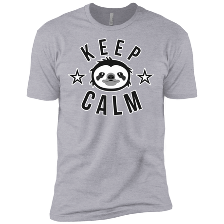 T-Shirts Heather Grey / X-Small Keep Calm Men's Premium T-Shirt