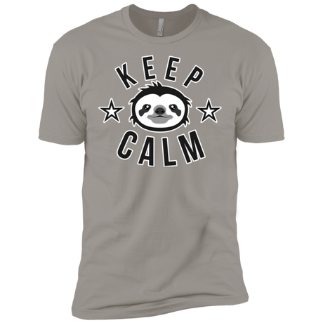 T-Shirts Light Grey / X-Small Keep Calm Men's Premium T-Shirt