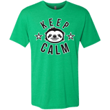 T-Shirts Envy / Small Keep Calm Men's Triblend T-Shirt