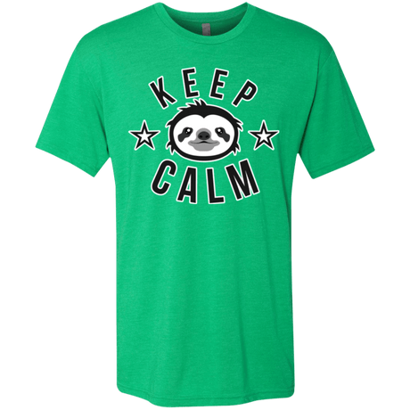 T-Shirts Envy / Small Keep Calm Men's Triblend T-Shirt