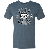 T-Shirts Indigo / Small Keep Calm Men's Triblend T-Shirt