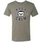 T-Shirts Venetian Grey / Small Keep Calm Men's Triblend T-Shirt