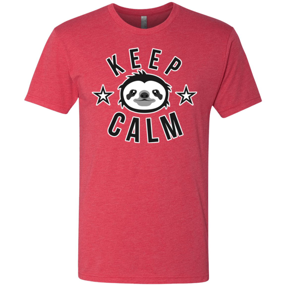 T-Shirts Vintage Red / Small Keep Calm Men's Triblend T-Shirt