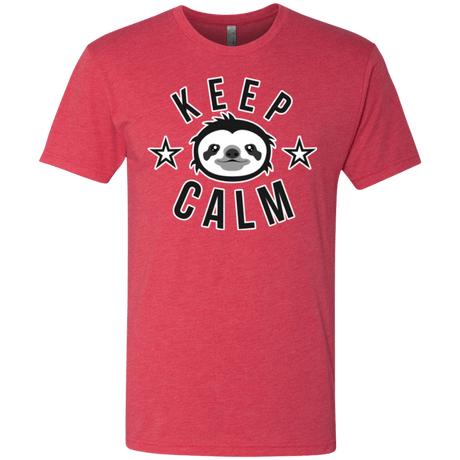 T-Shirts Vintage Red / Small Keep Calm Men's Triblend T-Shirt