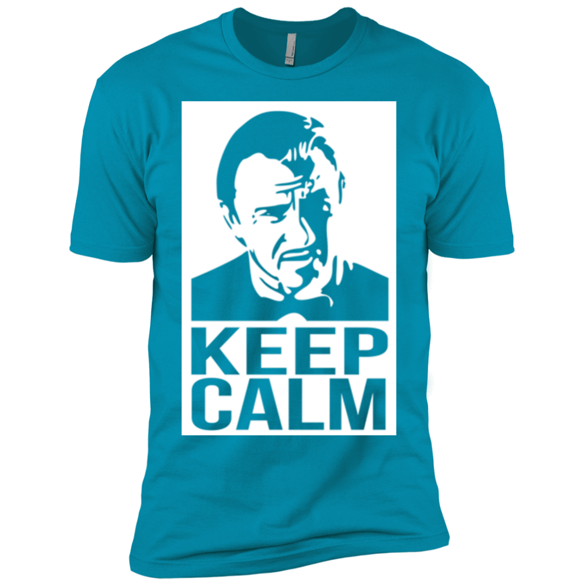 T-Shirts Turquoise / YXS Keep Calm Mr. Wolf Boys Premium T-Shirt