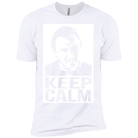 T-Shirts White / YXS Keep Calm Mr. Wolf Boys Premium T-Shirt