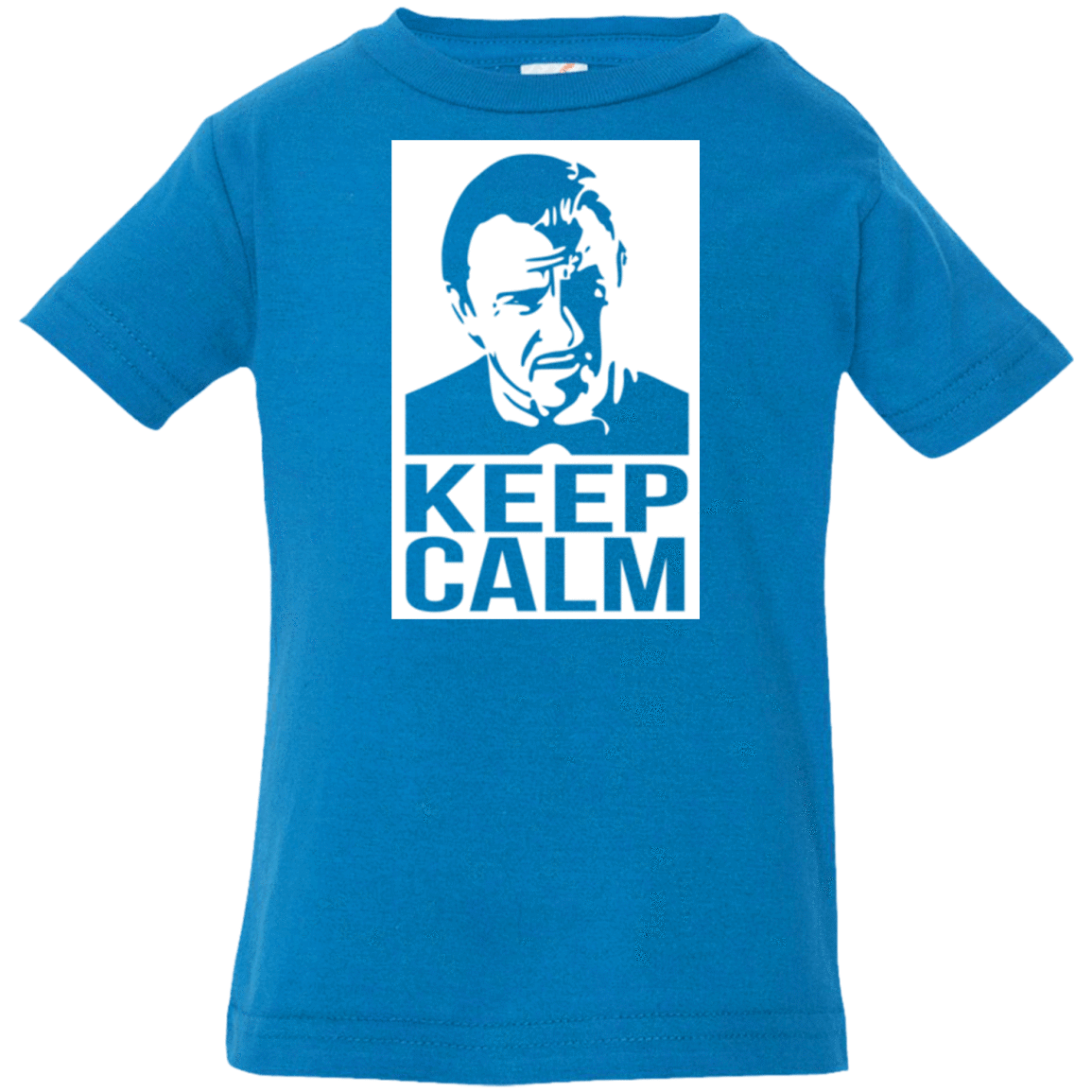 T-Shirts Cobalt / 6 Months Keep Calm Mr. Wolf Infant Premium T-Shirt