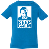 T-Shirts Cobalt / 6 Months Keep Calm Mr. Wolf Infant Premium T-Shirt