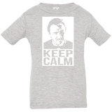 T-Shirts Heather / 6 Months Keep Calm Mr. Wolf Infant Premium T-Shirt