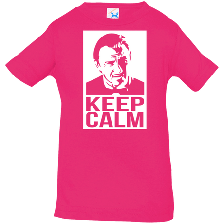 T-Shirts Hot Pink / 6 Months Keep Calm Mr. Wolf Infant Premium T-Shirt
