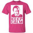 T-Shirts Heliconia / Small Keep Calm Mr. Wolf T-Shirt
