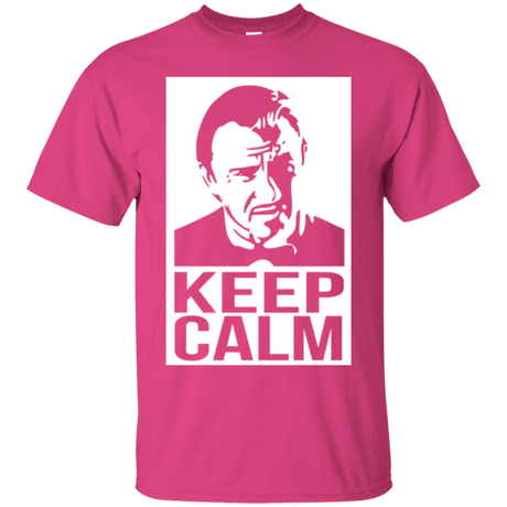 T-Shirts Heliconia / Small Keep Calm Mr. Wolf T-Shirt