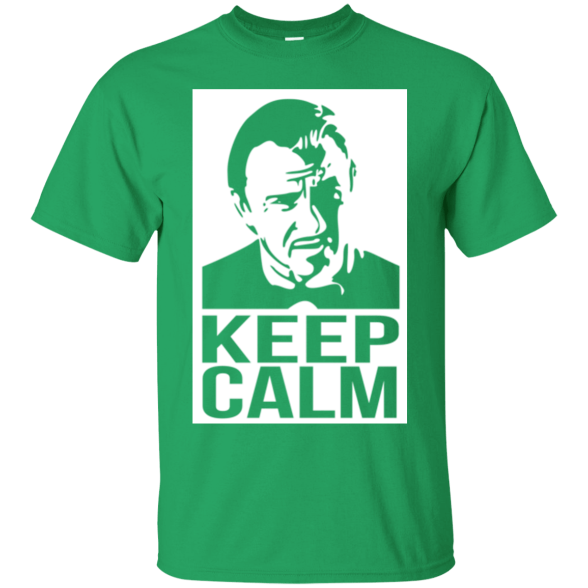 T-Shirts Irish Green / Small Keep Calm Mr. Wolf T-Shirt