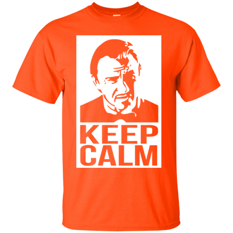 T-Shirts Orange / Small Keep Calm Mr. Wolf T-Shirt