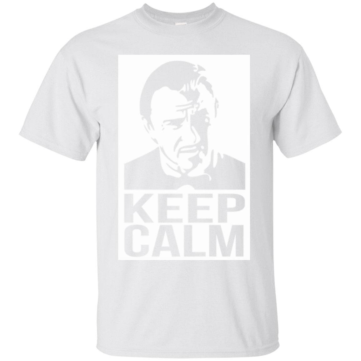 T-Shirts White / Small Keep Calm Mr. Wolf T-Shirt