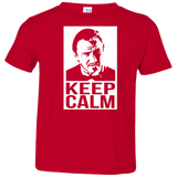 T-Shirts Red / 2T Keep Calm Mr. Wolf Toddler Premium T-Shirt