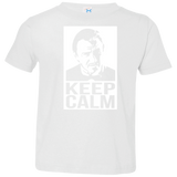 T-Shirts White / 2T Keep Calm Mr. Wolf Toddler Premium T-Shirt