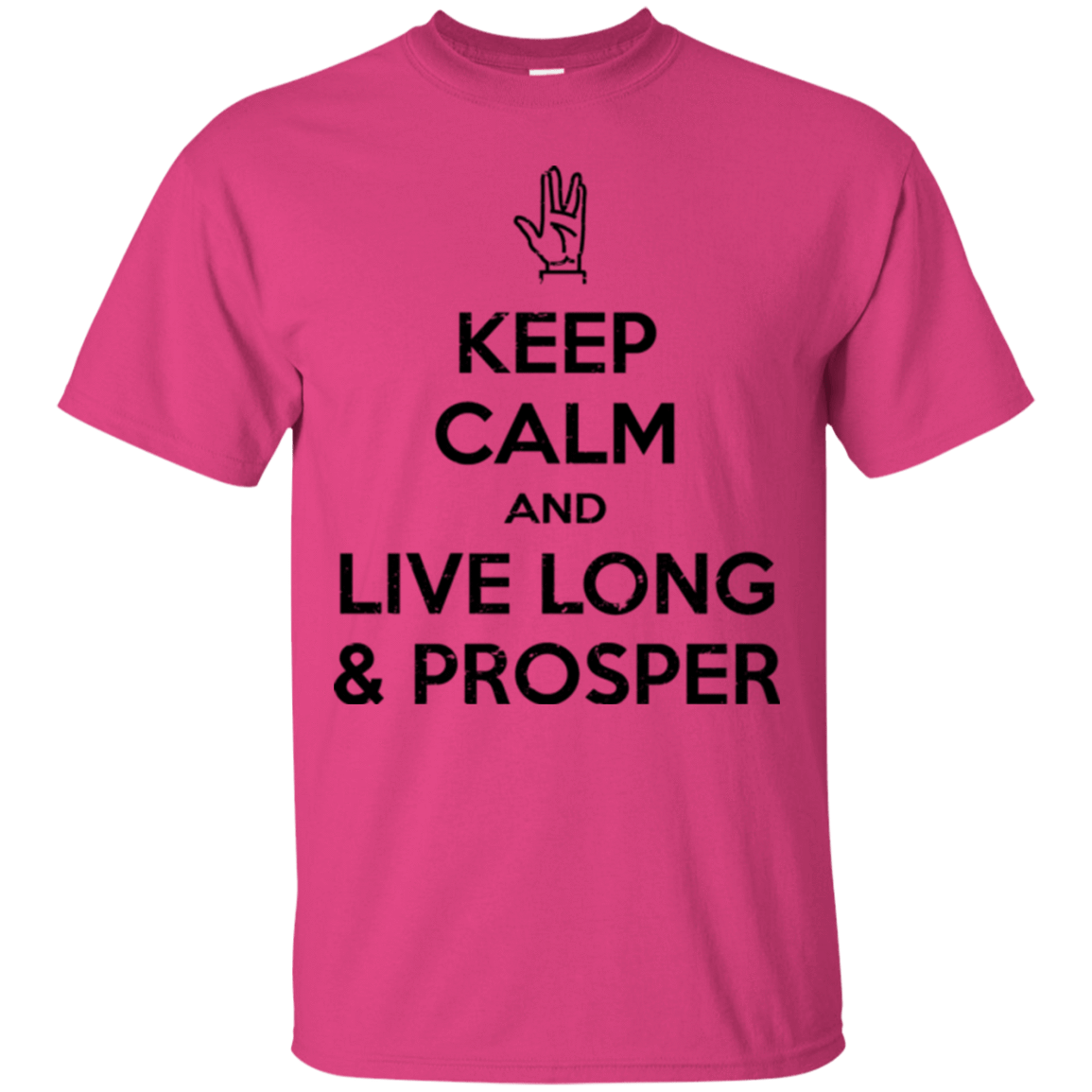 T-Shirts Heliconia / Small Keep calm prosper T-Shirt