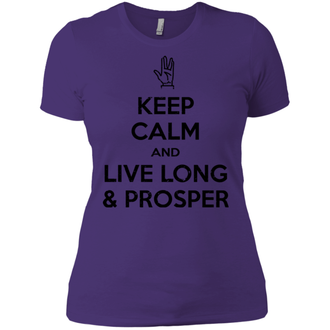 T-Shirts Purple / X-Small Keep calm prosper Women's Premium T-Shirt