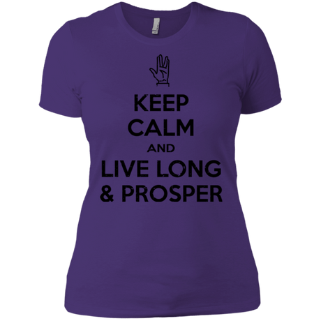 T-Shirts Purple / X-Small Keep calm prosper Women's Premium T-Shirt