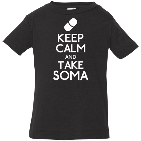 T-Shirts Black / 6 Months Keep Calm Soma Infant Premium T-Shirt