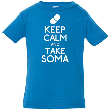 T-Shirts Cobalt / 6 Months Keep Calm Soma Infant Premium T-Shirt