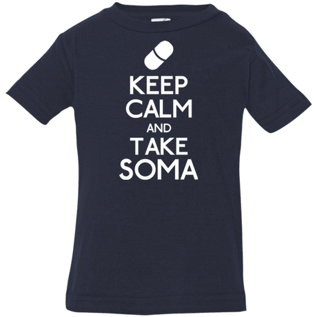T-Shirts Navy / 6 Months Keep Calm Soma Infant Premium T-Shirt