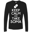 T-Shirts Black / Small Keep Calm Soma Men's Premium Long Sleeve
