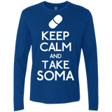 T-Shirts Royal / Small Keep Calm Soma Men's Premium Long Sleeve