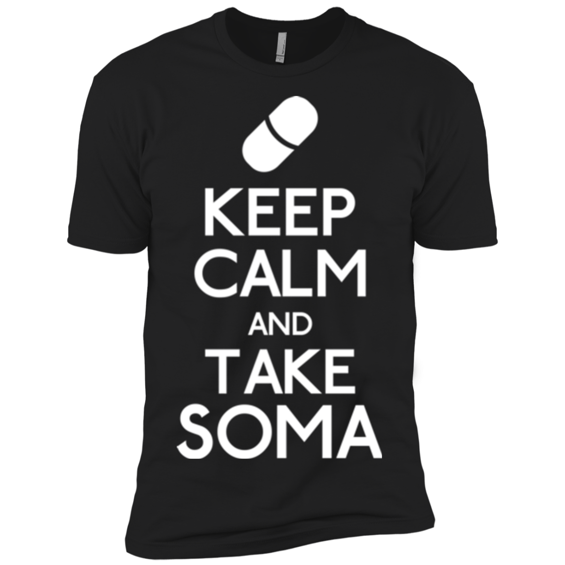 T-Shirts Black / X-Small Keep Calm Soma Men's Premium T-Shirt