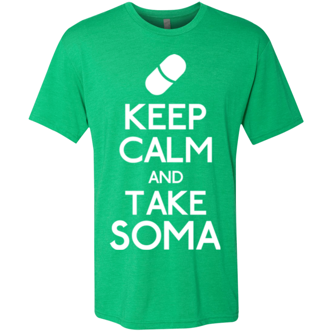 T-Shirts Envy / Small Keep Calm Soma Men's Triblend T-Shirt