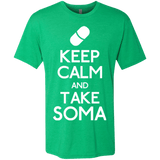 T-Shirts Envy / Small Keep Calm Soma Men's Triblend T-Shirt