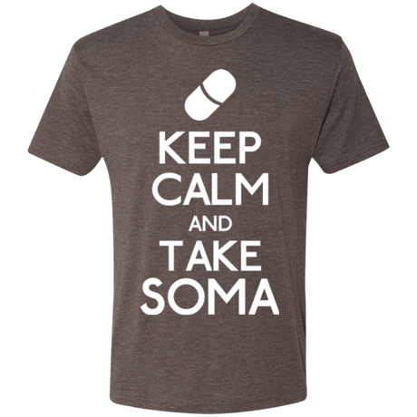 T-Shirts Macchiato / Small Keep Calm Soma Men's Triblend T-Shirt