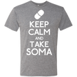 T-Shirts Premium Heather / Small Keep Calm Soma Men's Triblend T-Shirt