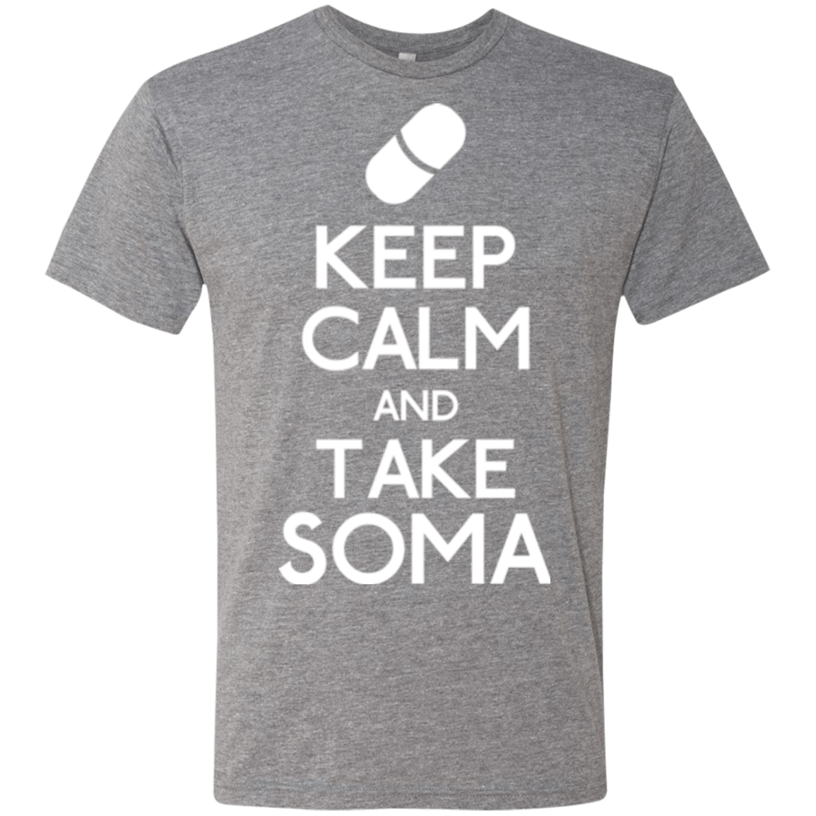 T-Shirts Premium Heather / Small Keep Calm Soma Men's Triblend T-Shirt