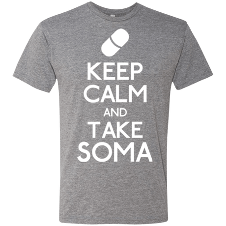 T-Shirts Premium Heather / Small Keep Calm Soma Men's Triblend T-Shirt