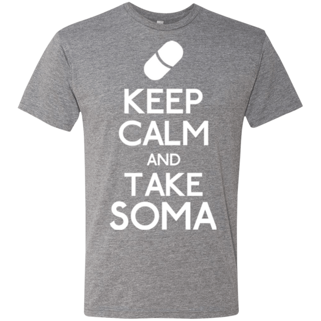 T-Shirts Premium Heather / Small Keep Calm Soma Men's Triblend T-Shirt