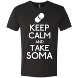 T-Shirts Vintage Black / Small Keep Calm Soma Men's Triblend T-Shirt