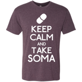 T-Shirts Vintage Purple / Small Keep Calm Soma Men's Triblend T-Shirt